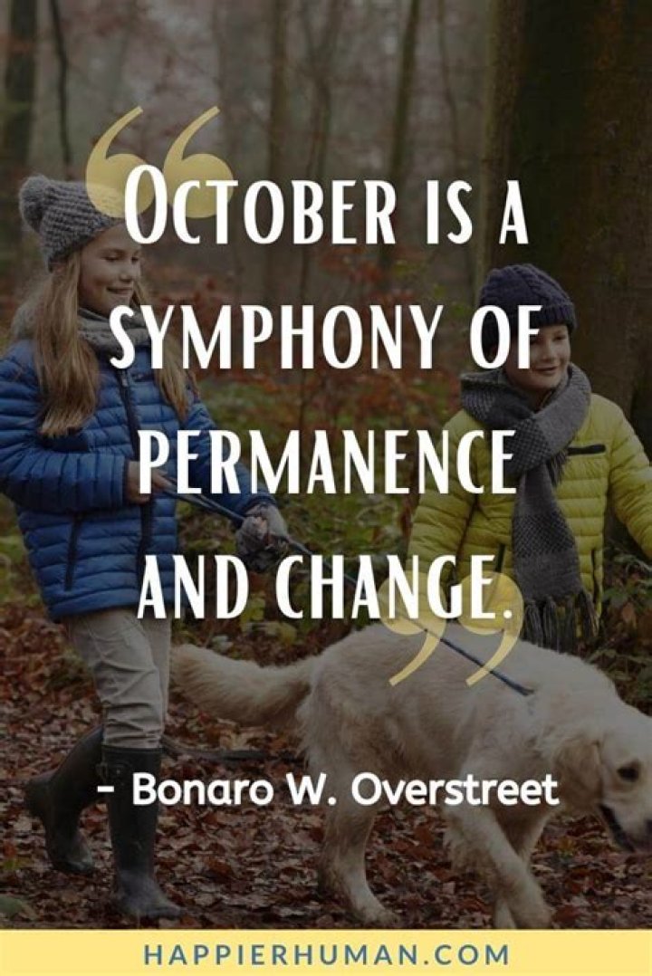 October Quotes