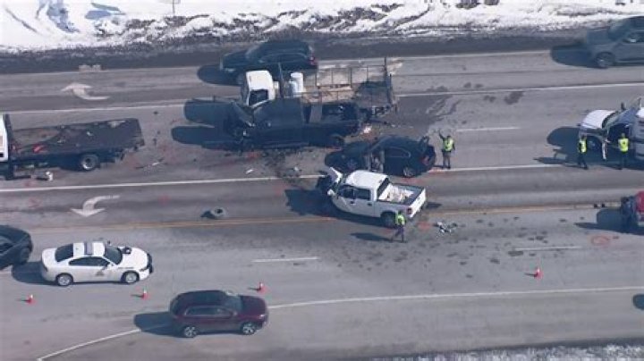 One dead in 4-vehicle crash; Highway 40 closed in both directions