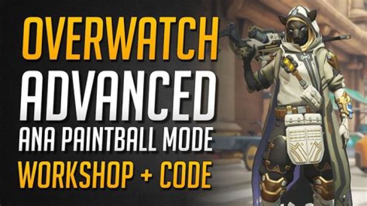 Overwatch fan brings back Ana Paintball with Workshop mode