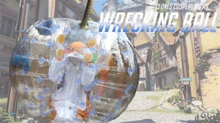 Overwatch Fan Creates Hilarious Wrecking Ball Cosplay