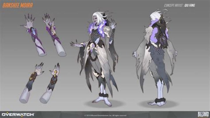 Overwatch Fan Creates Masquerade Moira Concept Art