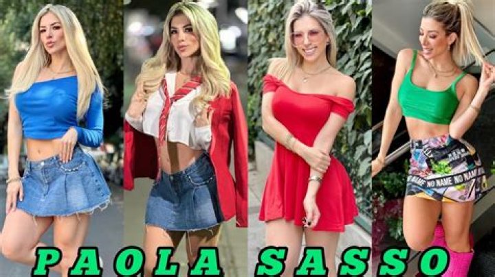 Paola Sasso Wikipedia: Meet Mexican Model & Instagram Star