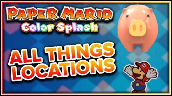 Paper Mario: Color Splash – All Thing Card Locations Guide