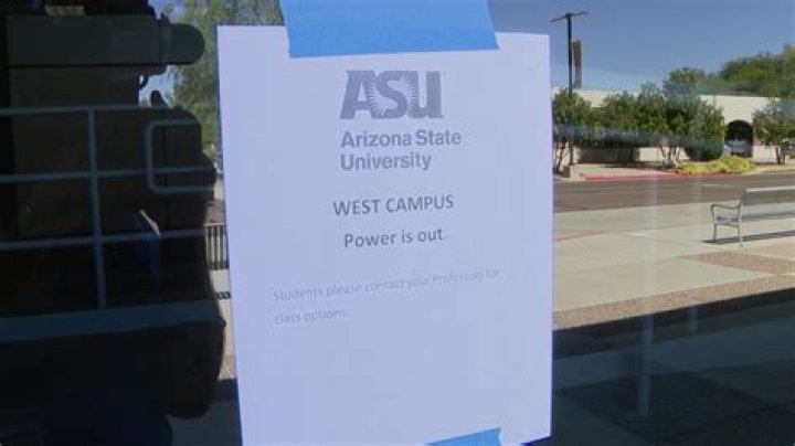 Parts of ASU West still without power, university officials say