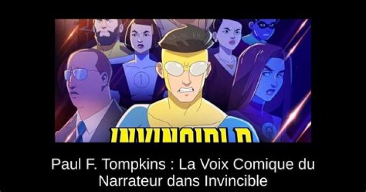 Paul F. Tompkins: The Voice Behind Invincible's Comedy