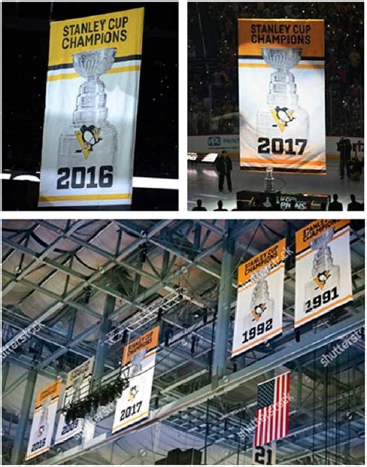 Penguins raise 2017 Stanley Cup banner, but fall in OT