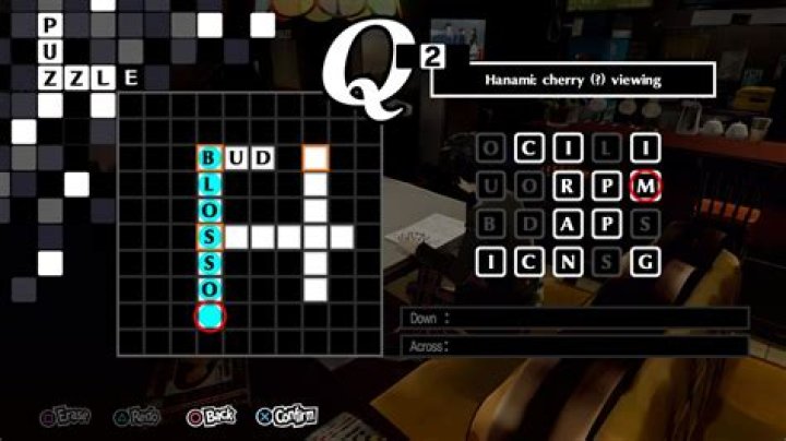 Persona 5 Royal crossword puzzle answers guide