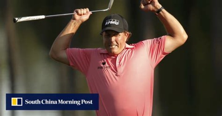 Phil Mickelson pretty in pink as he channels Arnold Palmer spirit