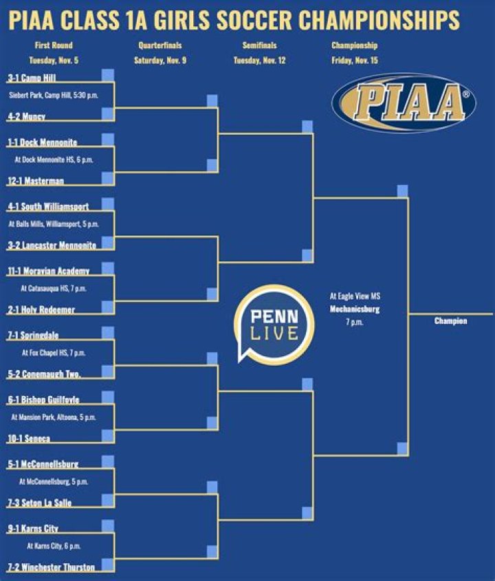 PIAA soccer and volleyball state playoff results: