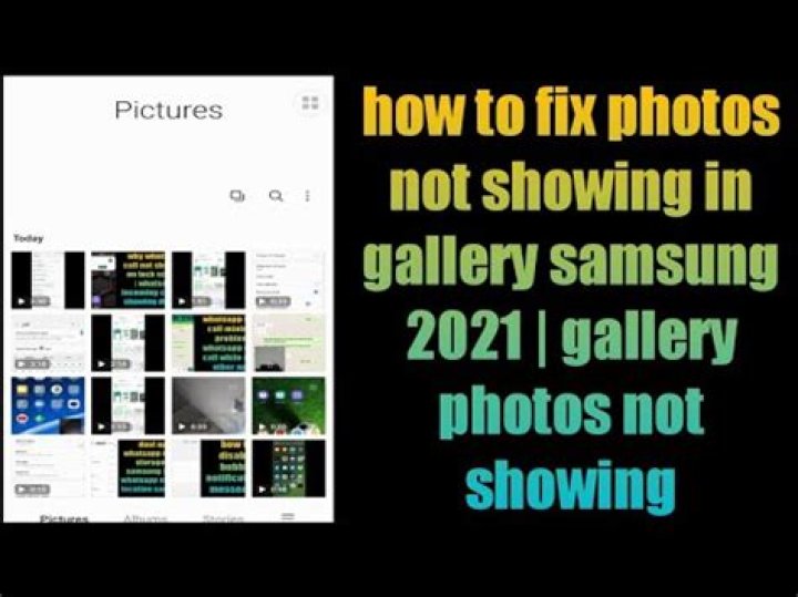 Pictures not showing up in Gallery *solved*
