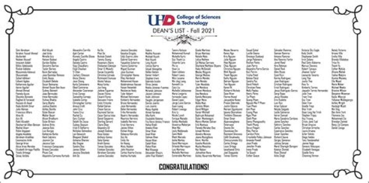 	PLANTATION HIGH GRAD IS ON THE DEAN’S LIST	