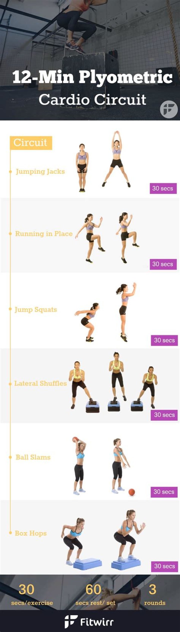 Plyometric Training | Cardio Circuit for Strength & Power