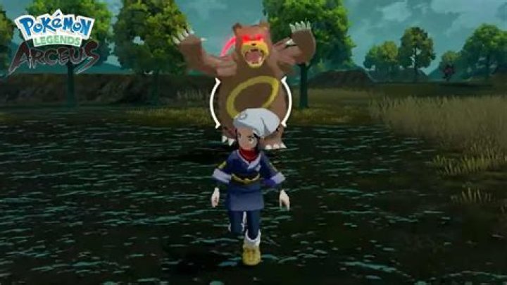 Pokemon fans are terrified by Ursaring in new Pokemon Legends Arceus trailer