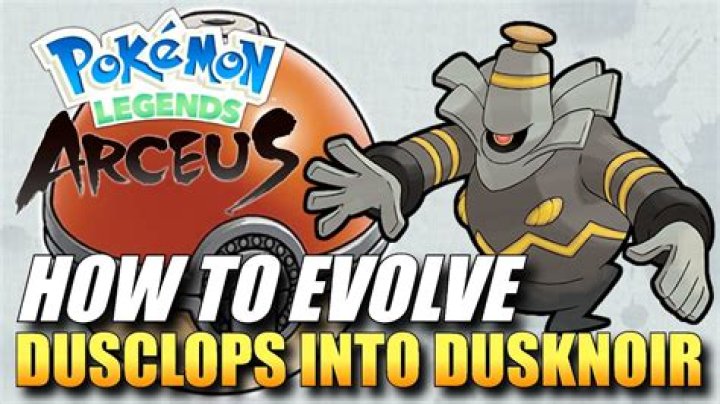 Pokemon Legends Arceus: How to Evolve Dusclops Into Dusknoir