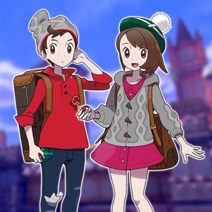Pokémon Protagonists in Pokémon Sword and Shield