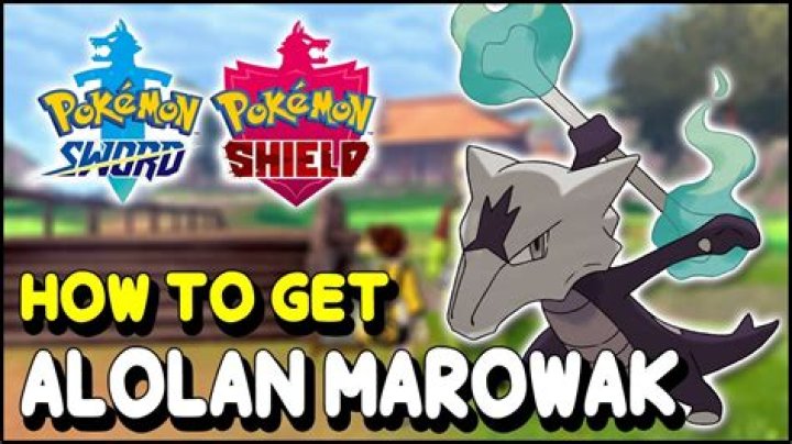 Pokemon Sword & Shield: How to Get Alolan Marowak