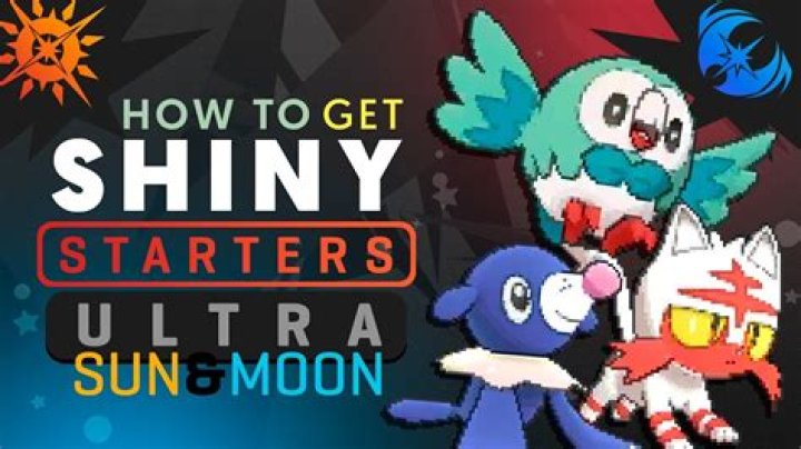 Pokemon Ultra Sun & Ultra Moon: How to Get a Shiny Starter