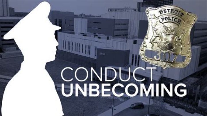 	POLICE BRASS FIGHT CONDUCT UNBECOMING AN OFFICER	
