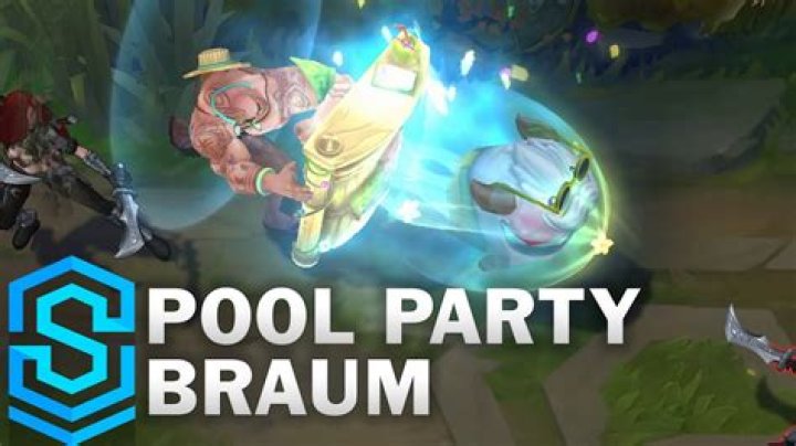 Pool Party Braum Skin Splash Art, Price, Release Date