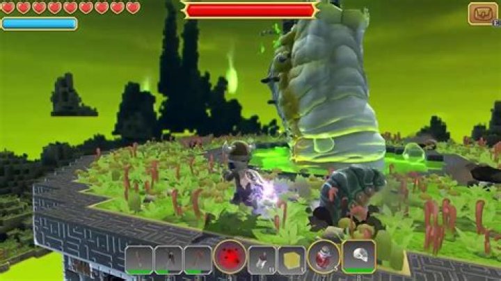 Portal Knights: How to Beat the Worm Boss