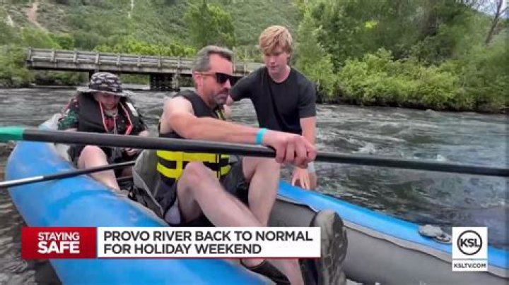 Provo River back to normal flows just in time for holiday weekend