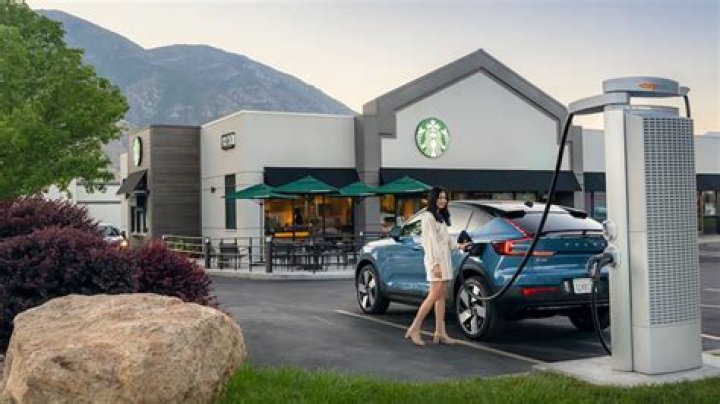 Provo Starbucks gets first EV chargers as part of Denver to Seattle network