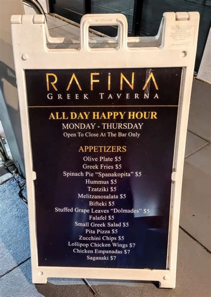	Rafina Greek Taverna in Boca Raton expands menu	