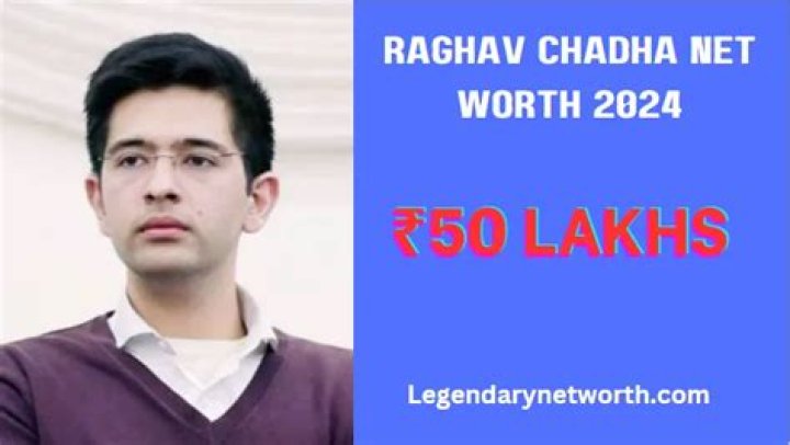 Raghav Chadha Net Worth 2024