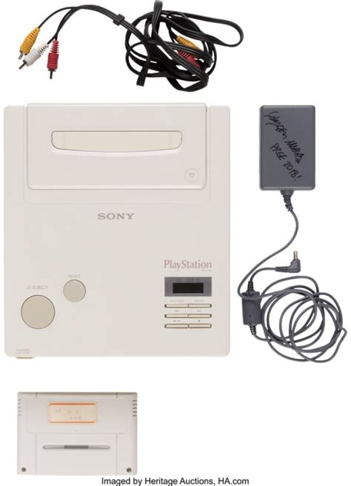 Rare ‘Nintendo Play Station’ prototype going up for auction