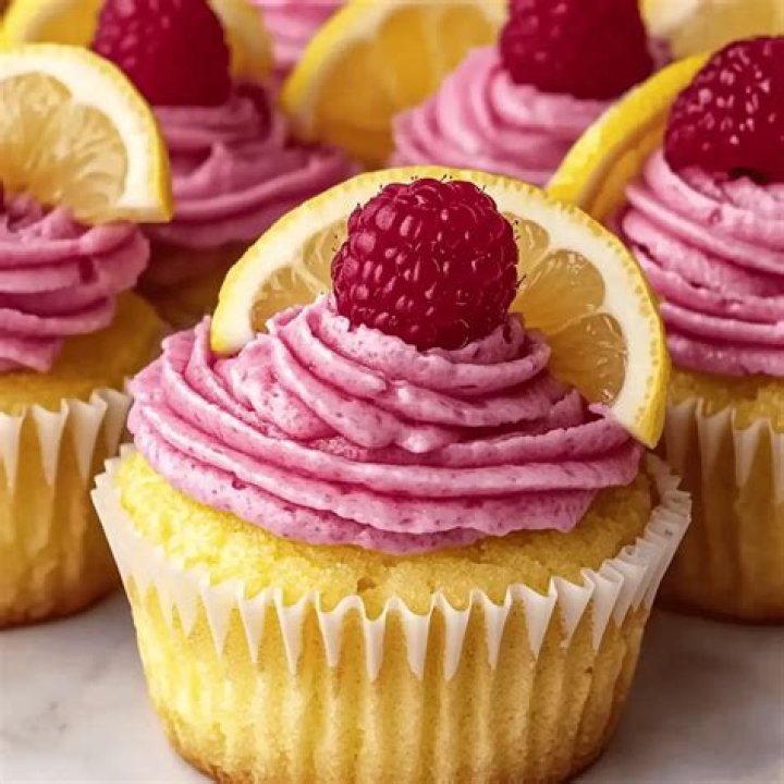 Raspberry and Lemon Protein Cupcakes | Recipe