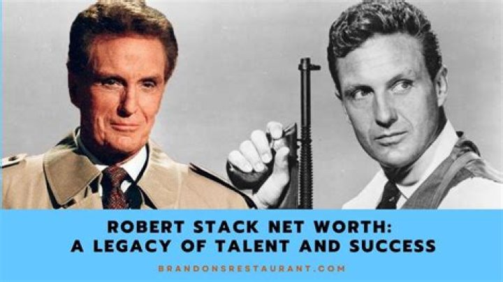 Robert Stack Net Worth 2024