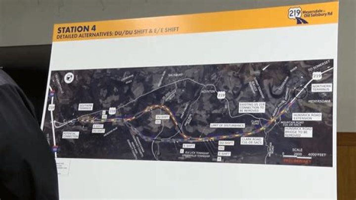 Route 219 expansion project nears completion as officials host public discussion on last leg of project
