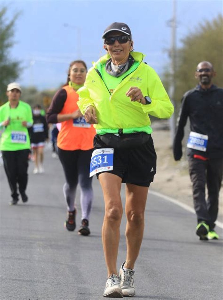 ‘Running completes me’: since her first marathon aged 58, she’s run 11 more, and 9 ultramarathons. How a sedentary mum in middle age transformed her life