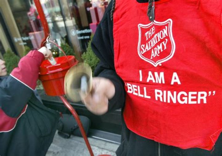 	Salvation Army hiring bell ringers	