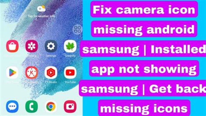 Samsung camera app missing filters?