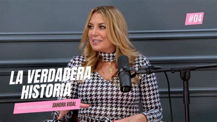 Sandra Vidal biografía, edad, age【 Wikipedia 】pareja, hijo, esposo