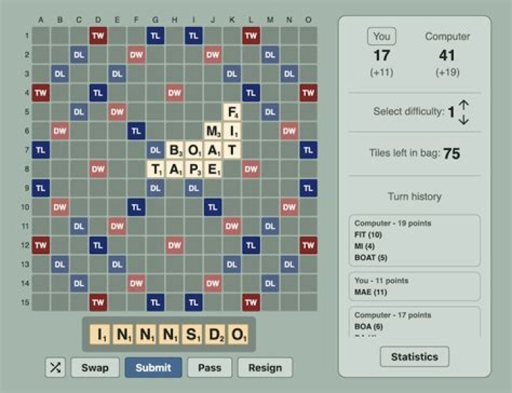 Scrabble (in het Nederlands) - Speel gratis online