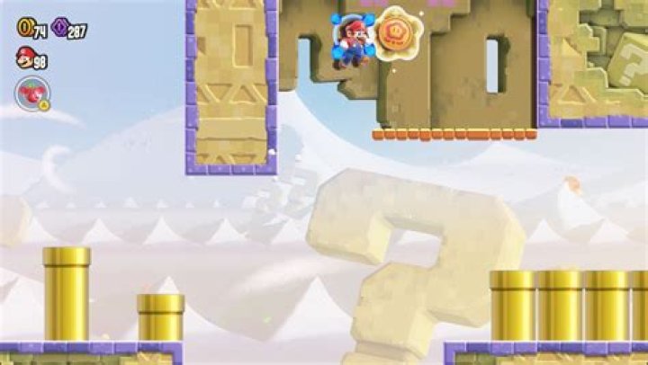 Search Party Pipe Park Wonder Token locations in Super Mario Wonder