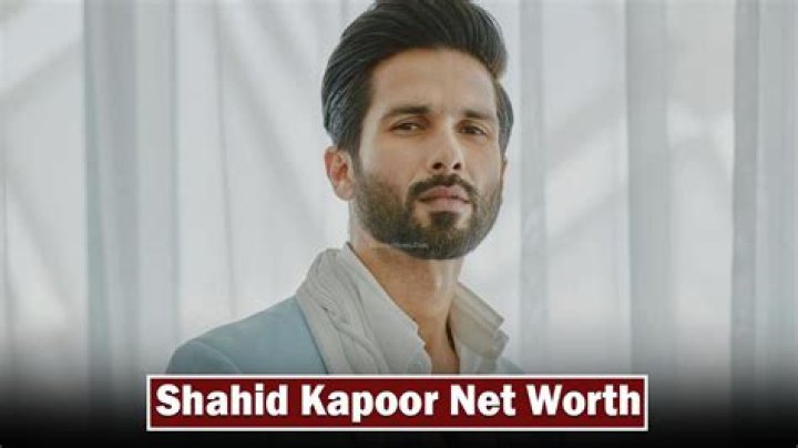 Shahid Kapoor Net Worth 2024