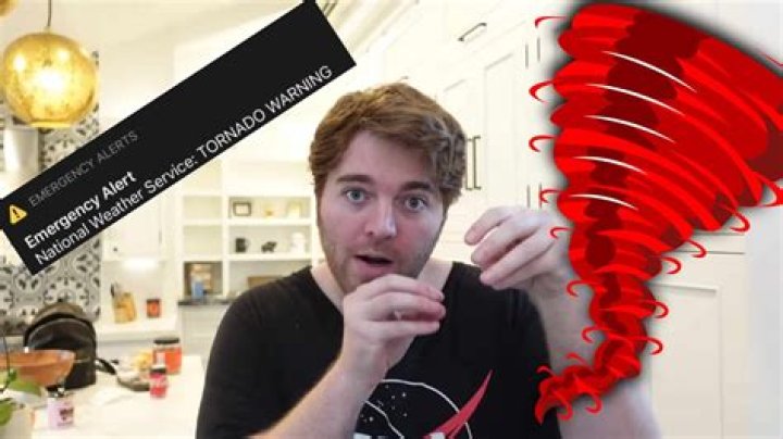 Shane Dawson completely panics after getting locked out as tornado hits