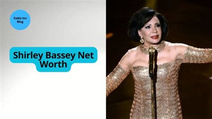 Shirley Bassey Net Worth 2024