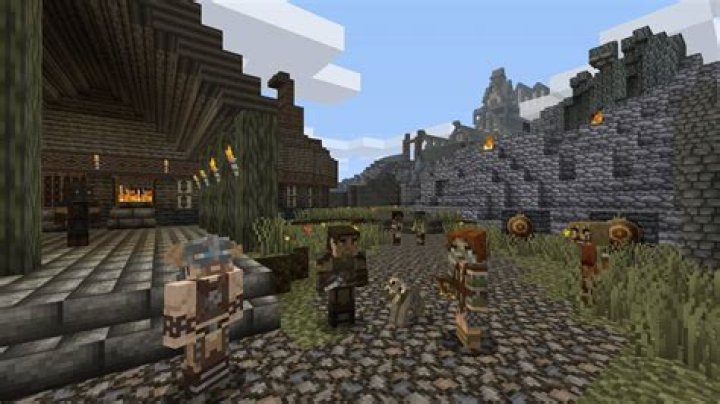 Skyrim Minecraft pack out today for Xbox 360