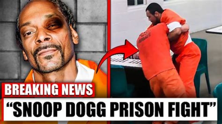 Snoop Dogg Prison Record: A Deep Dive Into The Life Of A Hip-Hop Legend