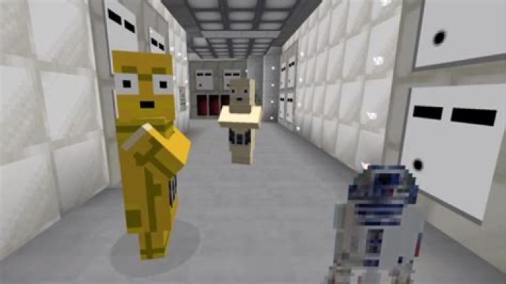 Star Wars: A New Hope opening sequence recreated in Minecraft