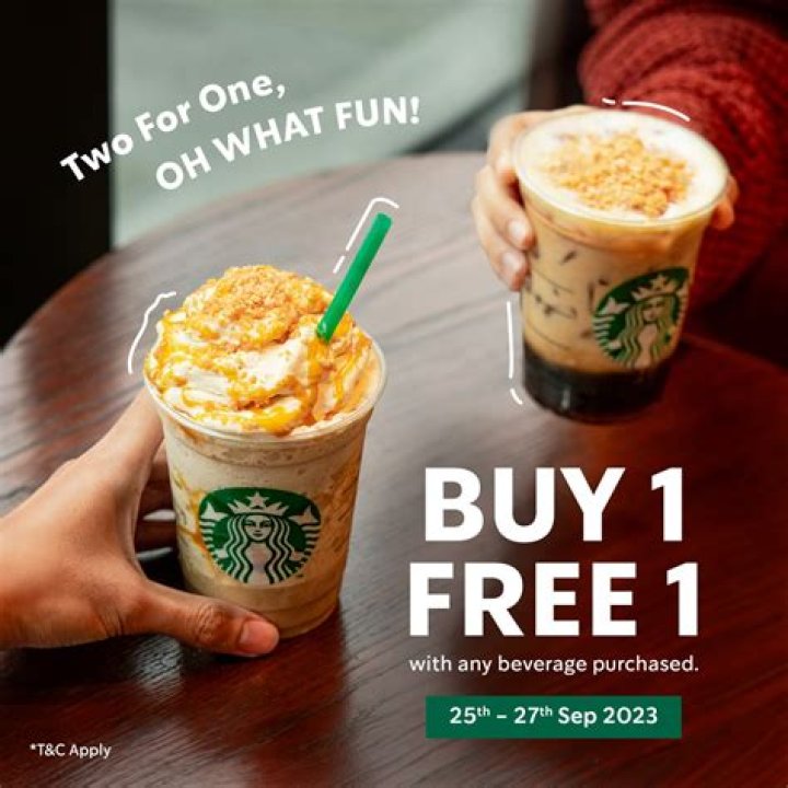Starbucks BOGO: The Ultimate Guide To Buy One Get One Free Offers