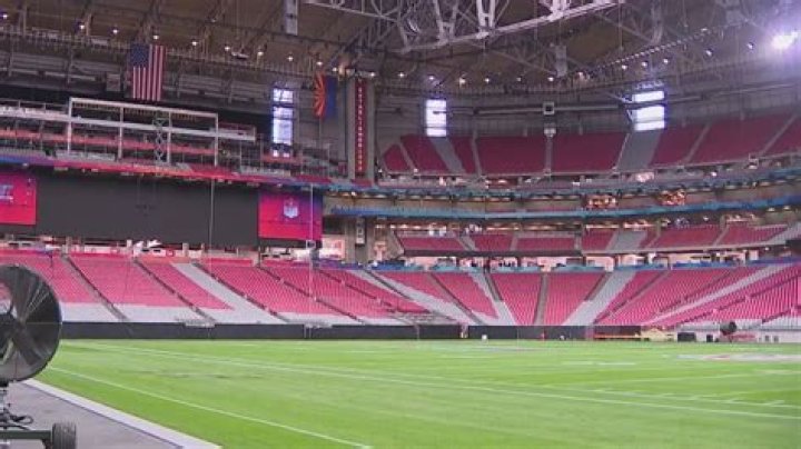 State Farm Stadium field preps underway ahead of big game