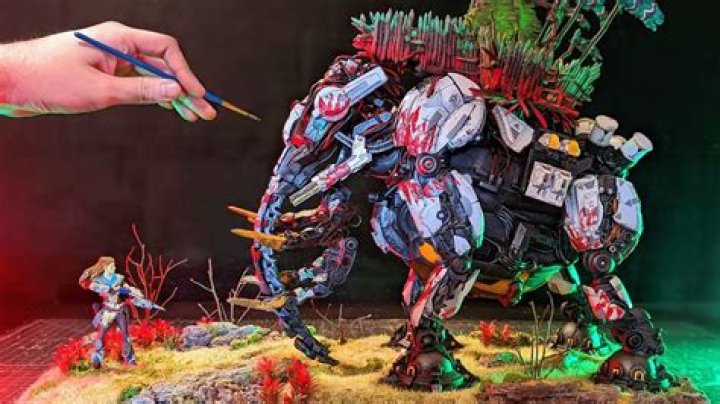 Studson Studio Makes an Amazing Horizon Forbidden West Tremortusk Kitbash