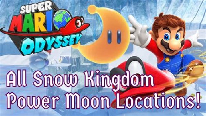 Super Mario Odyssey guide: Snow Kingdom all power moon locations