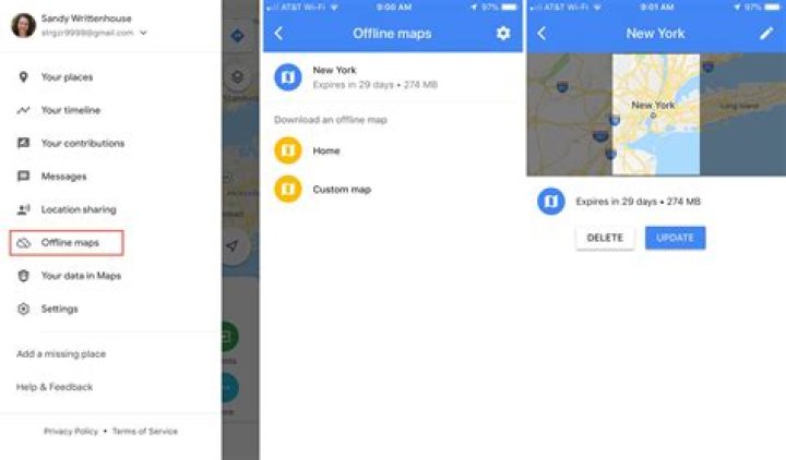 Take Online Google Maps Offline