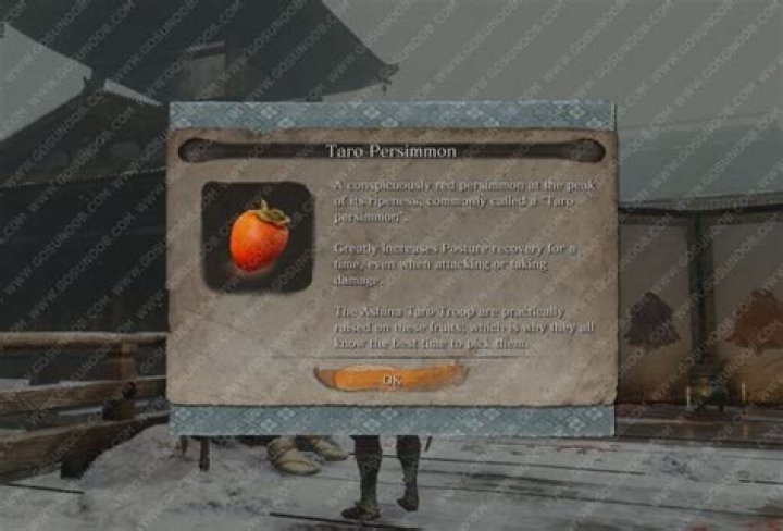 Taro Persimmon Sekiro: How to Get it, How to Use it